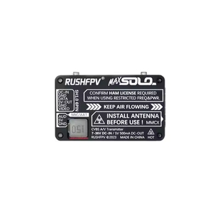 RUSHFPV Rush TANK Max Solo VTX 2.5W高出力FPVビデオトランスミッタCNC冷却ファン長距離ドローン工場直送 - Product Image 2