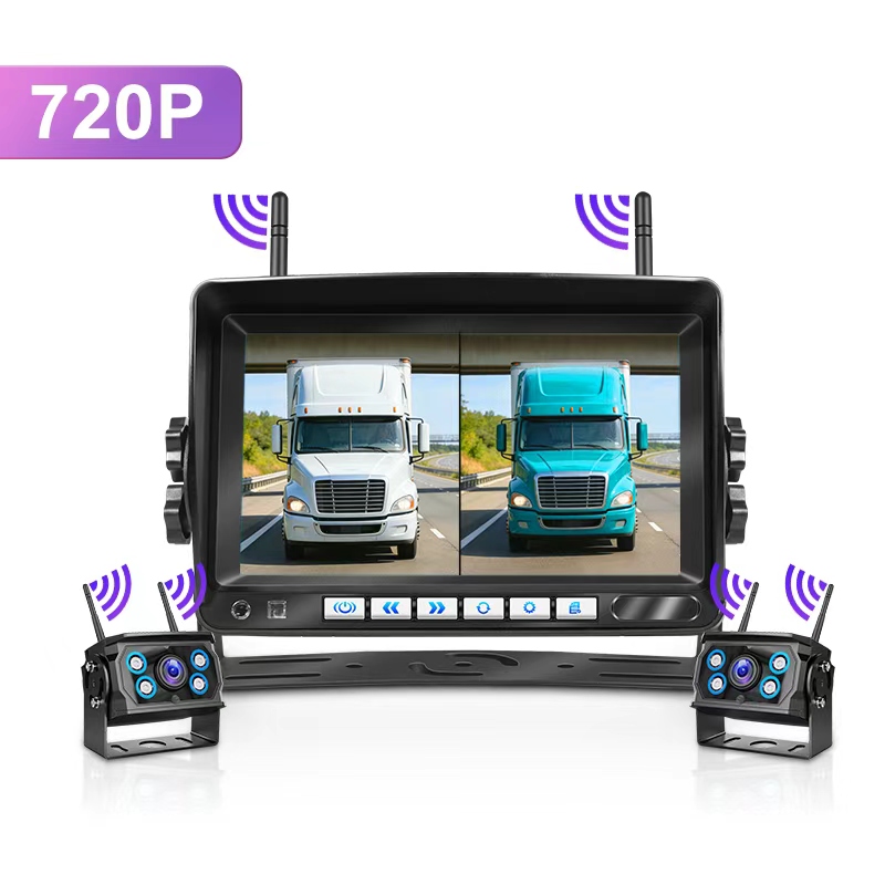 7 Inch AHD Monitor+2Camera