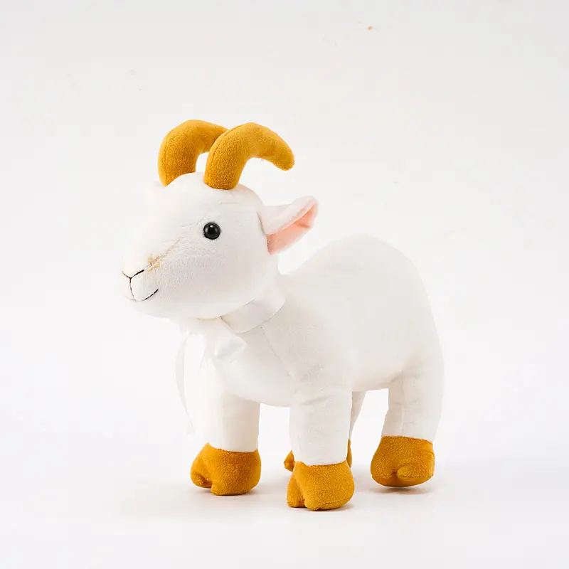 Оптовая продажа супер мягкая игрушка плюшевая овца Коза