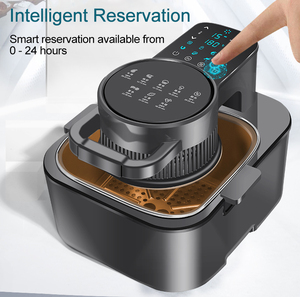 Digital air Fryer Oven <strong>Temperature</strong> <strong>Controls</strong> Broil Dehydrate More for Quick, Easy Meals Pressure Fryer Chicken Cooker <strong>Timer</strong> - Product Image 6
