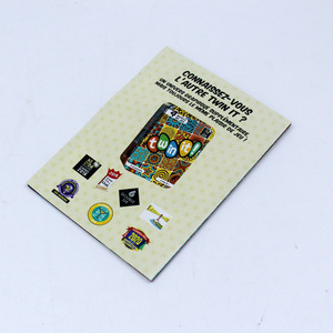 工厂价格说明书卡A4彩色说明书喷雾瓶折叠纸小册子说明书 - Product Image 4
