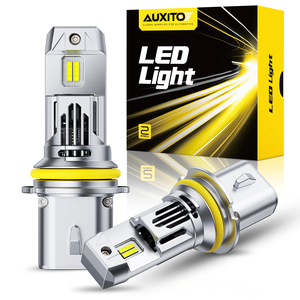 AUXITO parlak 9007 LED far lambaları soğuk beyaz fan yüksek düşük huzmeli far ampul - Product Image 6