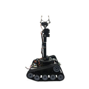 Open Source Intelligent Crawler Roboterarm Kit mit 6 Grad Freiheit Hindernis vermeidung & Trolley Competition Set