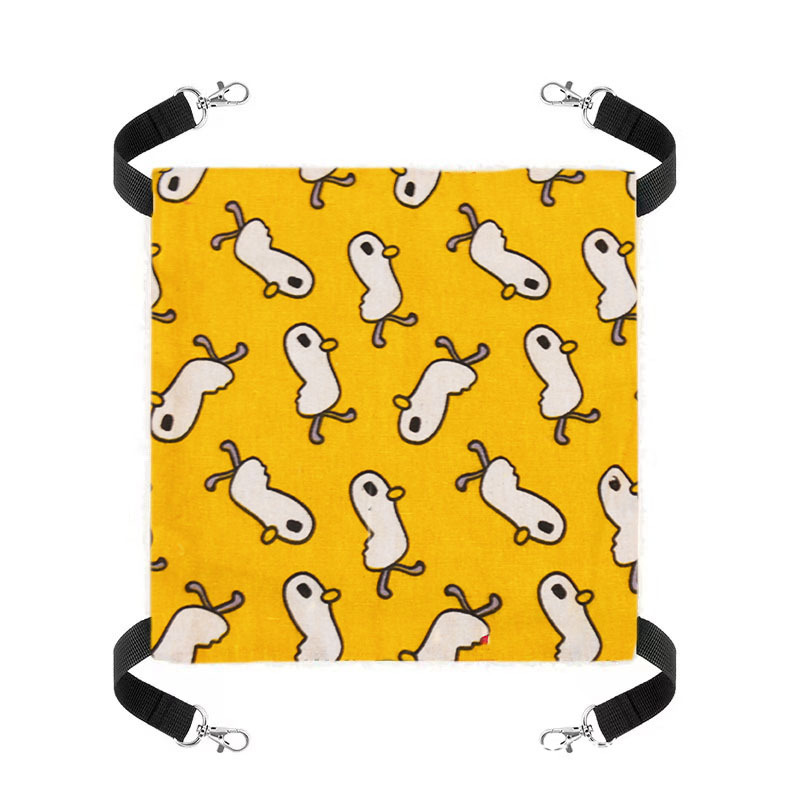 -Canard à fond jaune