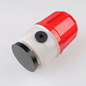 Sistema de alarma de volumen ajustable de 24V CC con luz de advertencia intermitente giratoria, 1 unidad - Product Image 3