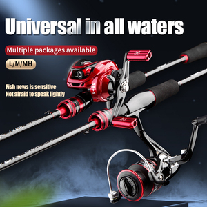 FISHGANG OEM Lure Fishing Rod 5' 6&quot; 6' 7' <strong>8</strong>' 9' Fishing Lure Carbon Fiber Two <strong>Sections</strong> Spinning Casting Lure Fishing Rod