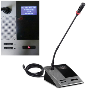 Professional 12 Table Video-Tracking Type Digital Conference Microphone <strong>System</strong> 12 Desktop Built-in Speaker Meeting Room Goods - Product Image 4