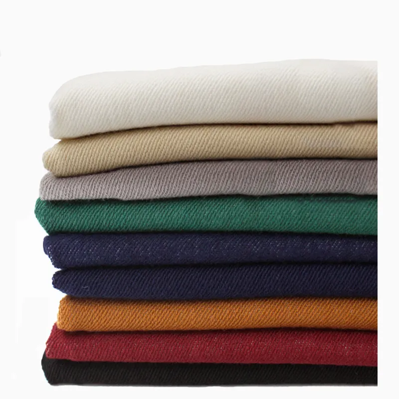 Tissu denim en maille haute qualité, Polyester, coton et Spandex, teint en fils, combinaison pour pantalon