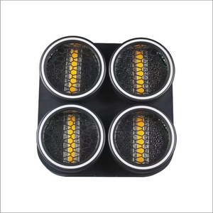 Led Retro ışık arı-göz 4-leaf Retro ışık arka plan ışın yıkama etkisi sahne Retro Dj ışığı - Product Image 1