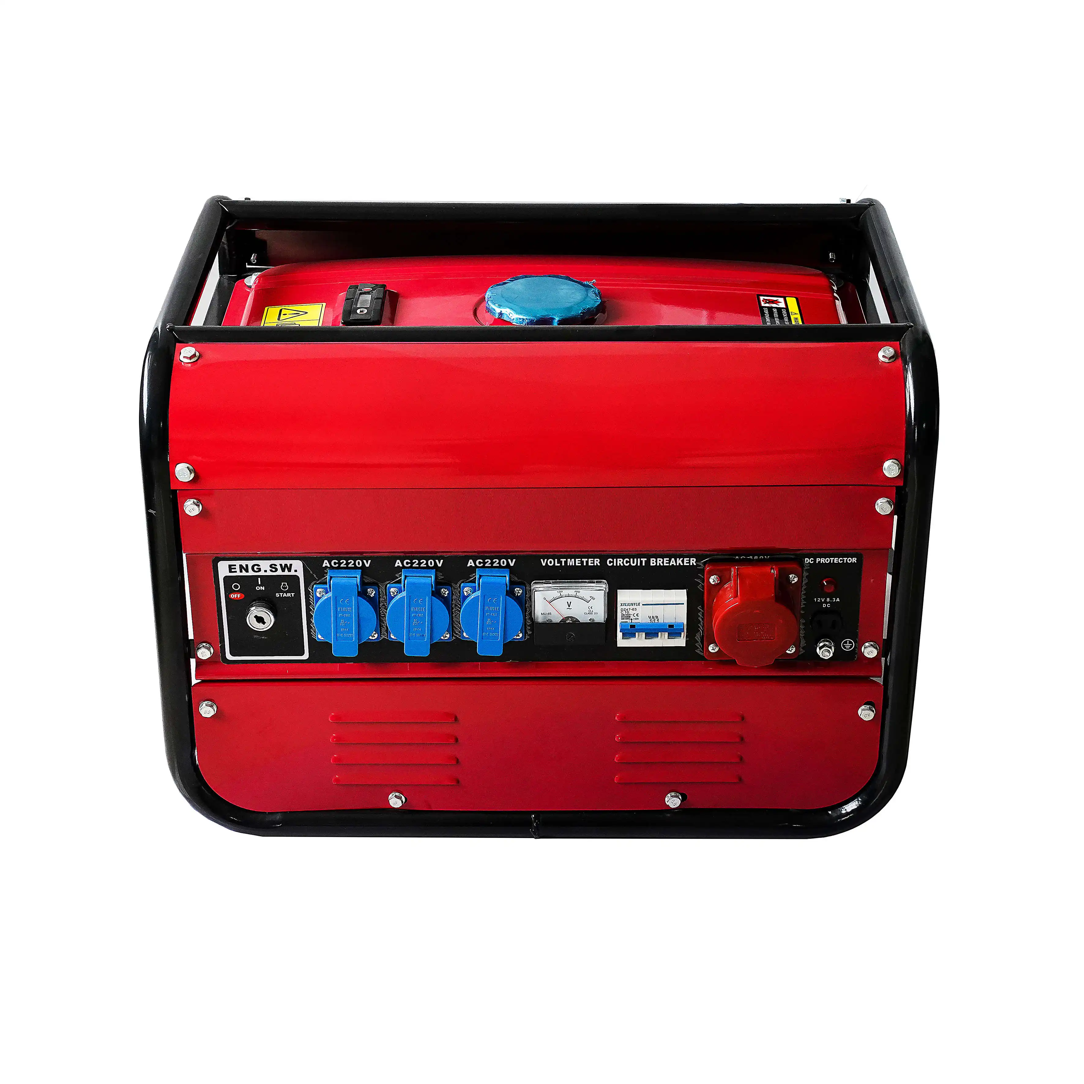 Made in China Motor Generator Spare Parts Portable Gasoline Generator AC 3 Phase Gasoline Generator