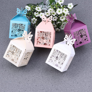 Quà Tặng Lễ Rửa Tội Tiệc Cưới Kẹo Sô Cô La Trái Cây Sấy Khô Cắt Laser Quà Tặng Quà Cưới Khách - Product Image 2