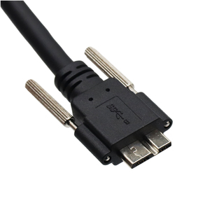 สายเชื่อมต่อข้อมูลกล้องอุตสาหกรรมไมโคร-B แบบ USB 3.0สายเคเบิลการมองเห็นพร้อมการป้องกันแบบถักเปีย - Product Image 4
