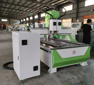 Máquina de tallado de enrutador de madera CNC de dos husillos 1325 1530 2030 2040 enrutador CNC de madera de dos cabezales independiente para la venta - Product Image 2