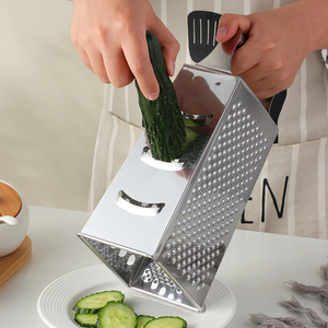 Multipurpose Stainless Steel Manual Vegetable Grater for Vegetables Kitchen <strong>4</strong> in <strong>1</strong> <strong>Multi</strong> Functional Vegetable <strong>Cutter</strong>