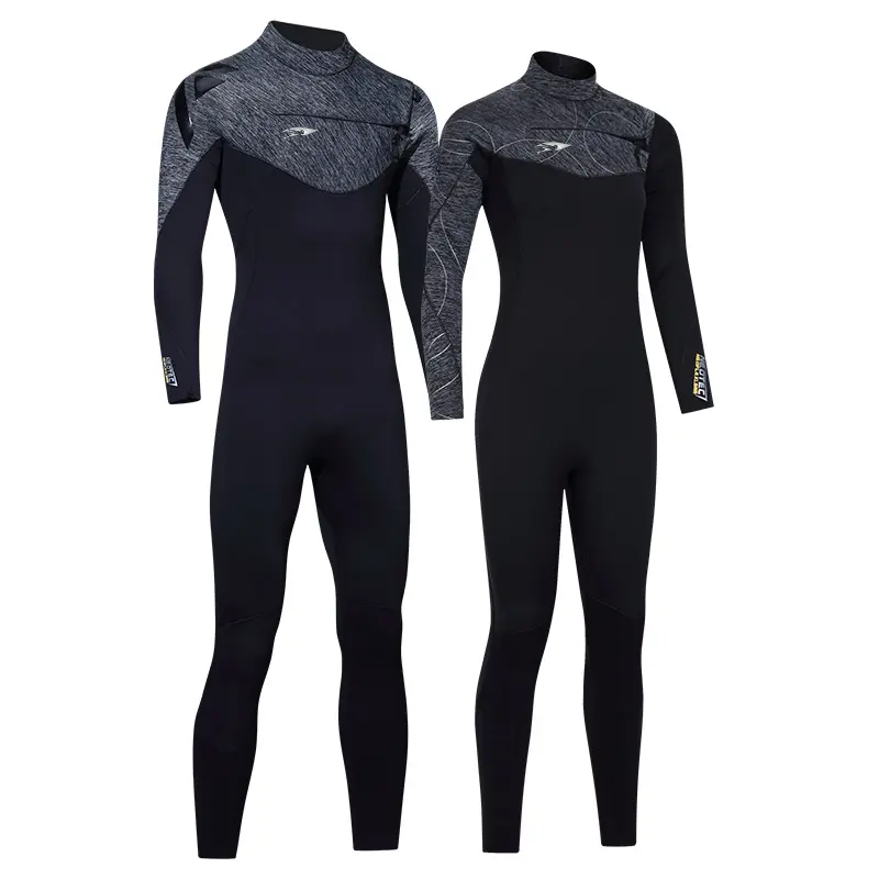 5Mm Neoprene uomo con cappuccio immersioni Surf vestiti Eco Friendly sostenibile gomma naturale Yulex Surf Swim Wet Suit