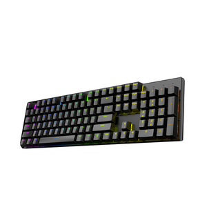 104-<strong>Key</strong> PBT Mechanical <strong>Keyboard</strong> with Color <strong>Lighting</strong> Compatible PC for Office Gaming Wired Desktop <strong>Computer</strong> Peripheral English - Product Image 1