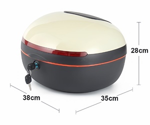 Fabrika doğrudan büyük boy geniş ABS PP motosiklet bagaj kutusu gövde Premium kalite Tailboxes motosikletler için - Product Image 2