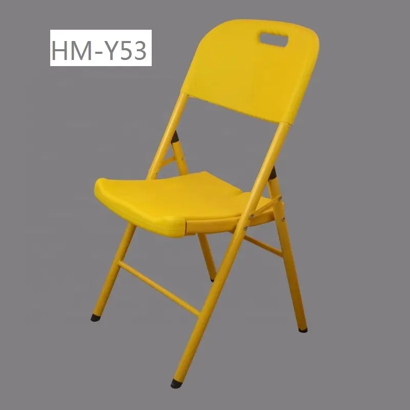 Cheap outdoor high quality HDPE plastic folding chair for event and rental