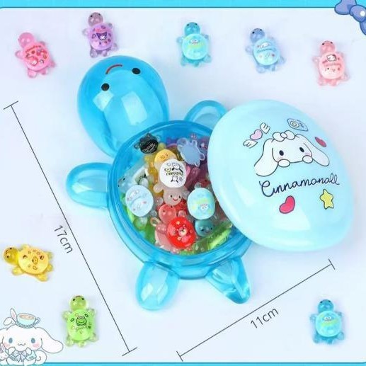 10 17CM blue jade G dog turtles are given as gifts