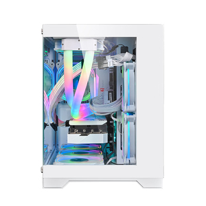 Lovingcool yeni tasarımlar oyun bilgisayarı vaka <span class=keywords><strong>2</strong></span> taraf temperli cam paneller RGB <span class=keywords><strong>PC</strong></span> kasa Cpu muhafaza M-ATX adet kabine durumda