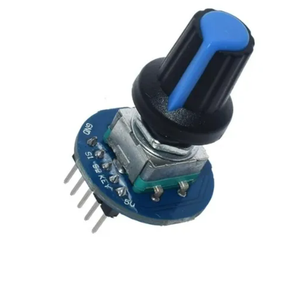Perilla de potenciómetro giratorio de audio redondo de desarrollo de sensor EC11 - Product Image 1
