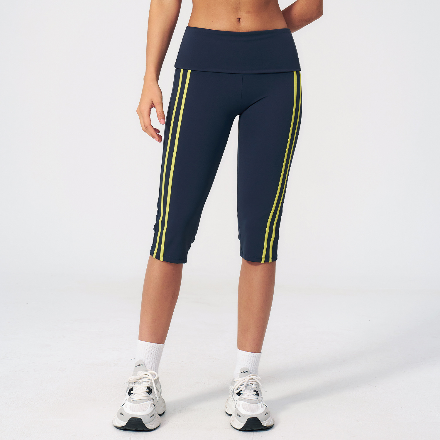 capri pants Blue