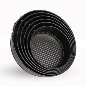 羊皮纸衬里可拆卸底部不粘弹簧圆形芝士蛋糕烤盘 - Product Image 4