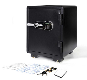Thép nhà văn phòng an ninh tiền gửi an toàn hộp chống cháy và chống cháy cho đồ trang sức tiền có giá trị lưu trữ - Product Image 4