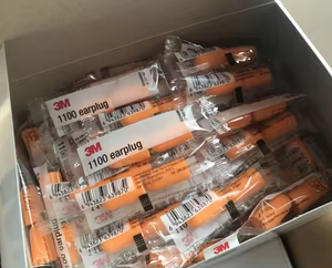 سدادات أذن 3 م للحد من الضوضاء وحماية السمع مريحة للارتداء تخفيضات كبيرة زوج واحد من العبوات الفردية - Product Image 1