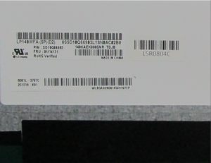 笔记本电脑液晶显示屏01YN131 LP140WFA SPD2 NV140FHM N48非触摸，适用于Thinkpad T490 T495 T495s P43s L14 P14s T14 Gen 1显示器 - Product Image 2
