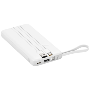 2025 New Factory Direct Three Interface with Built in Cable <strong>Power</strong> <strong>10000mAh</strong> High Speed Low Price Battery <strong>Pack</strong> - Product Image 3