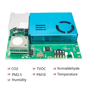 Modulo sensore di qualità dell'aria con uscita UART RS485 7 In 1 modulo sensore di polvere PM2.5 con umidità e temperatura