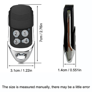 YNG308 Cửa nhà để xe điều khiển điều khiển từ xa SOMMER 4014 TX02-434-2 4022 TX02-434-2 4013 TX03-434-<span class=keywords><strong>4</strong></span>-XP 434.42MHz - Product Image 3