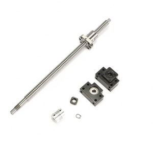 TEBAK D-05 SFU2005 Ball Screw CNC <strong>Machine</strong> Parts Rotating Nut Ballscrews Supports Bearing Blocks SFU1605 Full Set Cnc <strong>Machine</strong>
