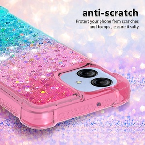 เคสโทรศัพท์มือถือลายทรายนีออนเรืองแสงสำหรับ infinix Note 12 G96เคสมือถือที่เป็นทรายแวววาวไล่ระดับสีสำหรับ tecno Spark 9 - Product Image 2