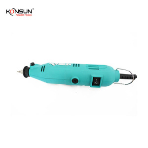 KONSUN 300W 3毫米迷你电动模具磨床8000-33000转/分高速抛光工具，用于金属/汽车/珠宝