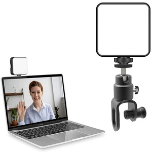 Mini klipsli dolgu ışığı cep LED ışık Video konferans için DSLR/SLR kamera dolgu ışığı canlı akışı için - Product Image 1