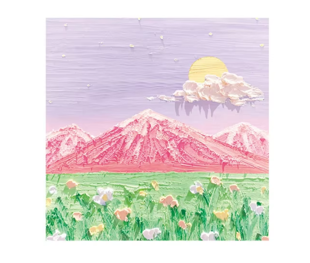 Noche de verano rosa