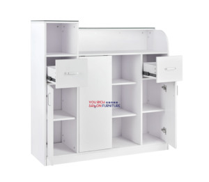 理发店前台接待桌美容院，带高品质接待桌前台准备发货 - Product Image 4