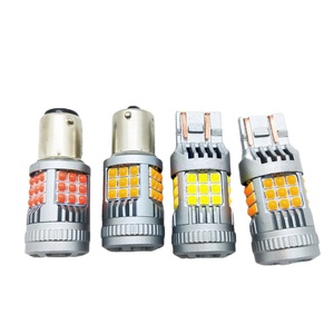 การออกแบบใหม่สีแดงสีขาวรถ LED สัญญาณเลี้ยวเบรคระบบไฟรถ CANBUS ป้องกันแฟลชไฟเลี้ยวขับรถ - Product Image 1