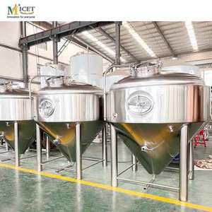 コニカルビール発酵タンク発酵装置ウォートアルコール発酵システム瓶容器2000L 1500L - Product Image 2