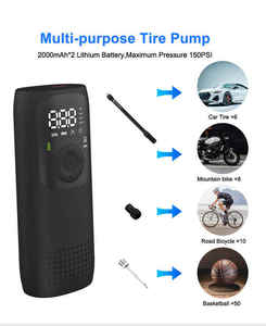 Car Tires Inflator <strong>150psi</strong> Cordless Digital Portable Cordless Electric Tire Pump Smart Tire Inflator