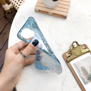 Soft TPU IMD Marble Smart Mobile Phones Cover CaseためiPhone 12 CaseためiPhone X/XS 11 11pro 11pro最大