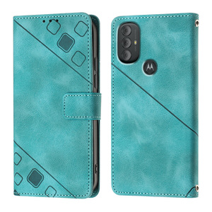 适用于Moto G84 G54皮革PU TPU手机外壳皮肤感觉翻盖，带卡槽支架外壳，适用于摩托罗拉边缘