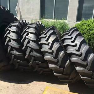 Supply 16.9-28 R-1S Agricultural Tractor <strong>Tires</strong> with Chevron Pattern and Inner Tube. - Product Image 3