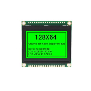 128x64 grafica dot matrix 12864 modulo schermo lcd blu giallo verde grigio nero modulo schermo - Product Image 4