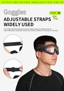 CS Attack and Defense Protective Goggles Game Project Outdoor Battle Entertainment Team Building Protective Equipment Eyewear - Product Image 6