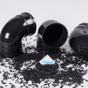 Eco-friendly Virgin <strong>PVC</strong> Compound Excellent Shining Glossy High Flow Grade <strong>PVC</strong> Granule for UPVC Fitting Elbow