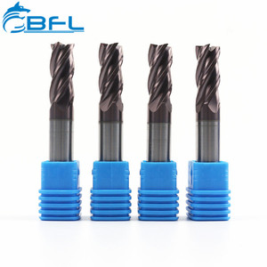 适用于BFL 4槽碳化钨平立铣刀数控刀具，用于机床铣刀锡/铝涂层ODM/来样定做