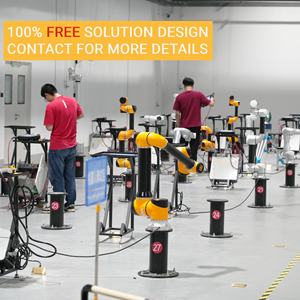 Industriale piccoli torni CNC perforazione braccio Robot collaborativo 6 assi per il Router CNC automazione robot braccio - Product Image 6